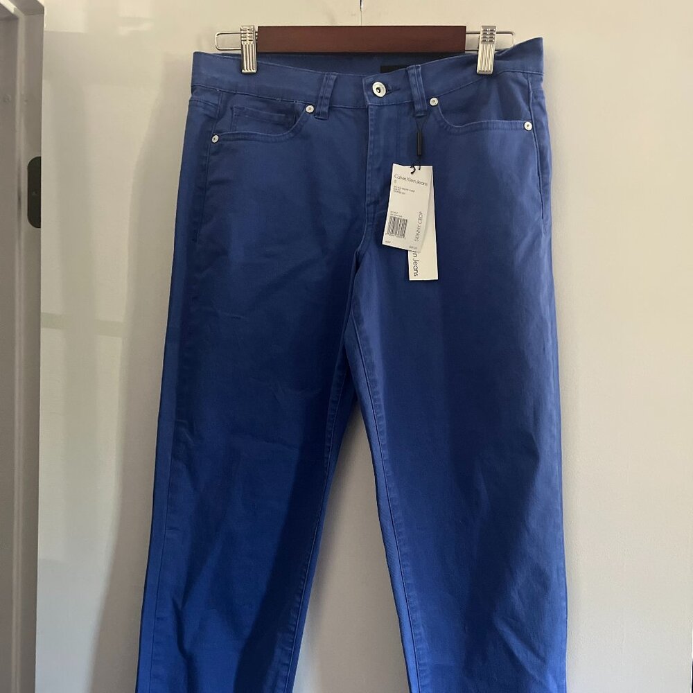 Calvin Klein Jeans Women's Size 8 Skinny Crop Slim Fit Pants - NWT